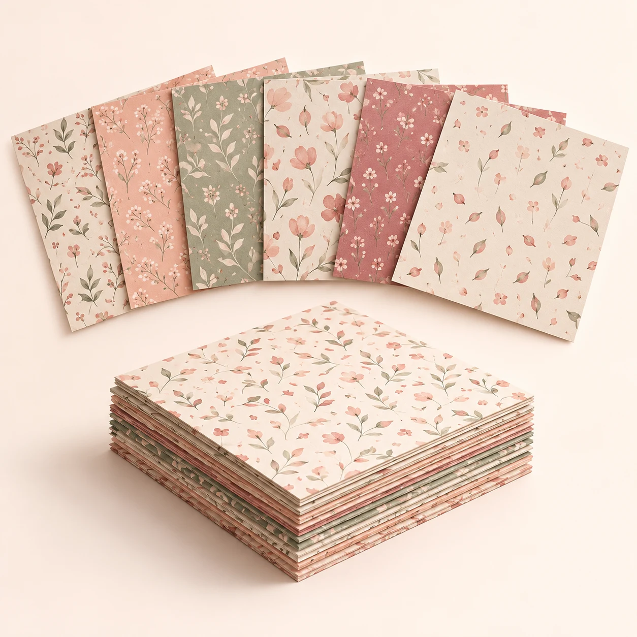 Garden pattern squares